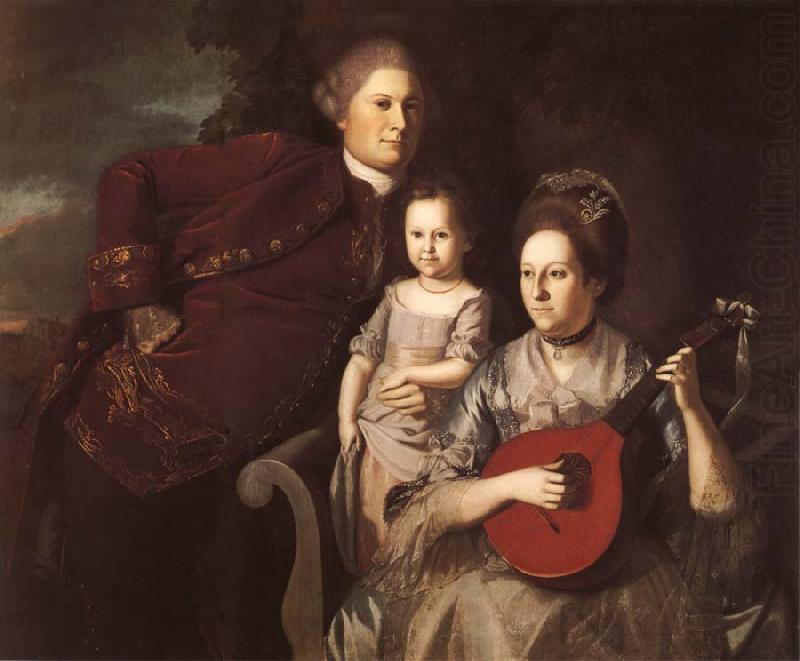 Charles Wilson Peale Die Familie Edward Lloyd oil painting picture